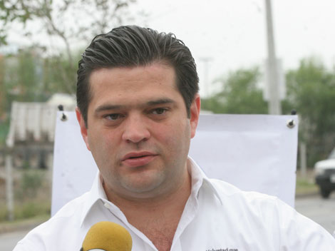 Francisco Cienfuegos Martínez, alcalde de Guadalupe. 
