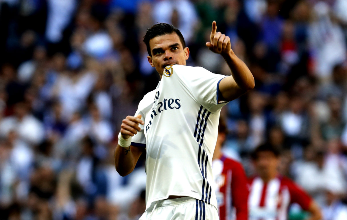 Pepe apareció para el Real Madrid 