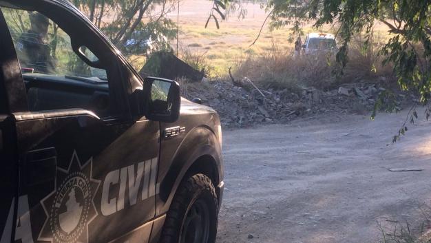 La calle aledaña dónde fue localizado el cadáver es una zona de terracería con  pocas viviendas.