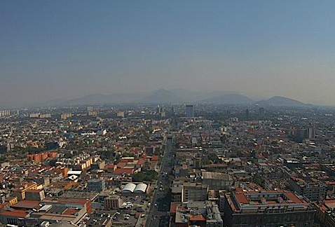 En la Zona Metropolitana del Valle de México, Coacalco y Ecatepec han tenido mala calidad del aire esta mañana.