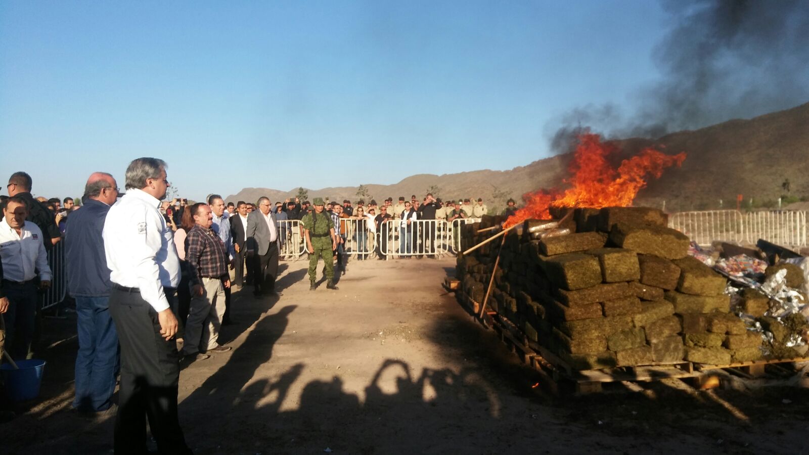 En Coahuila, se destruyeron más de 124 millones de pesos en drogas y artículos del delito.