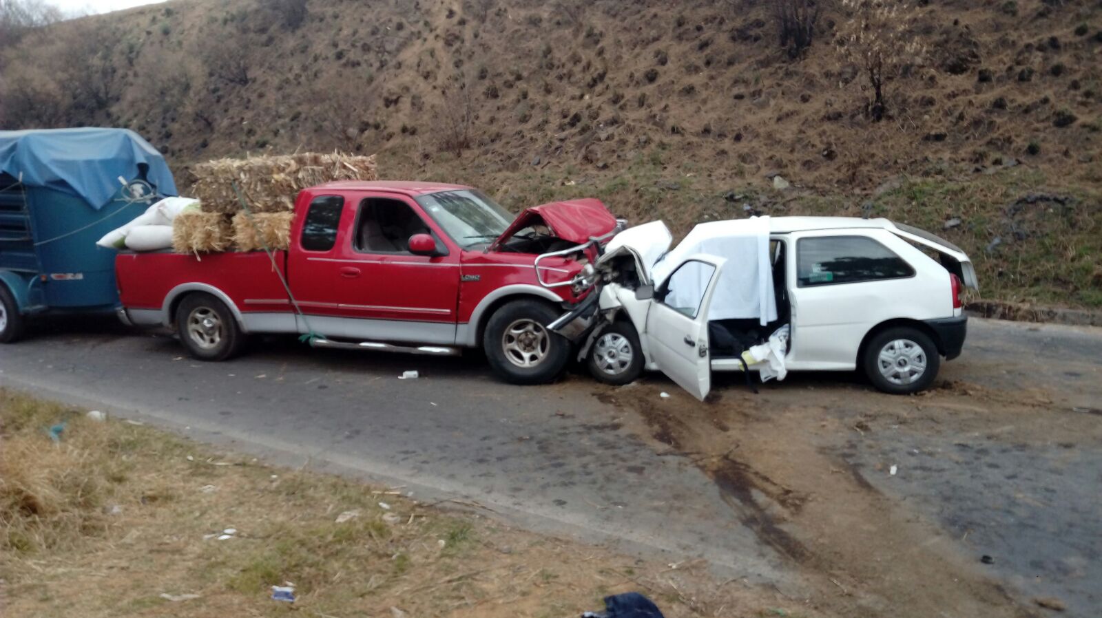 El accidente ocurrió en el kilometro 25 de La Marquesa-Tenango del Valle.