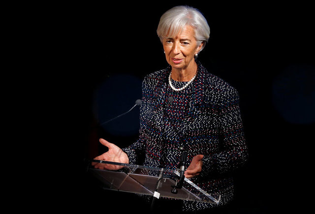 Christine Lagarde, directora del Fondo Monetario Internacional.