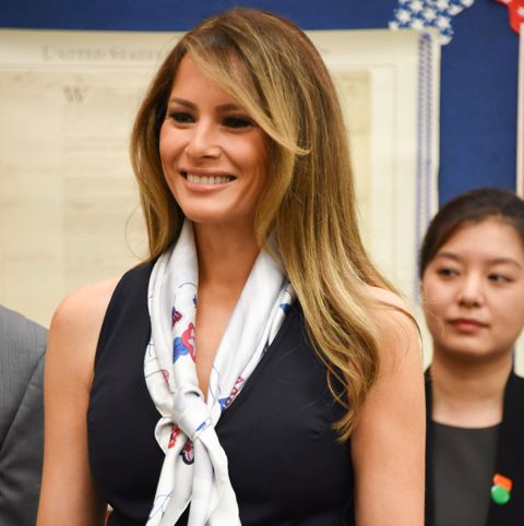 Melania Trump.