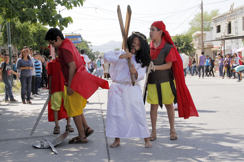 Los niños participantes son integrantes de la Pascua Infantil.