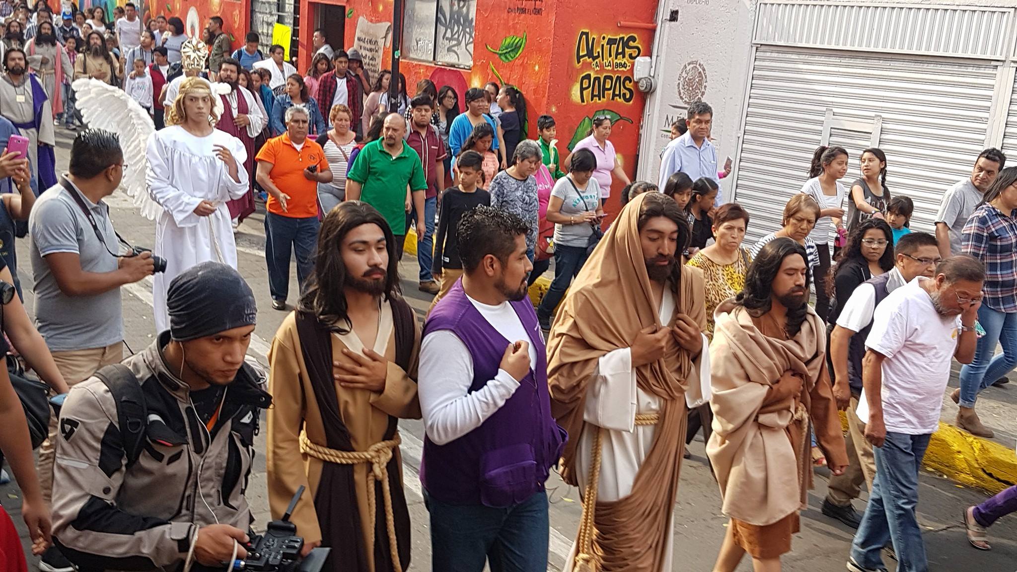 Pasión de Cristo en Iztapalapa.