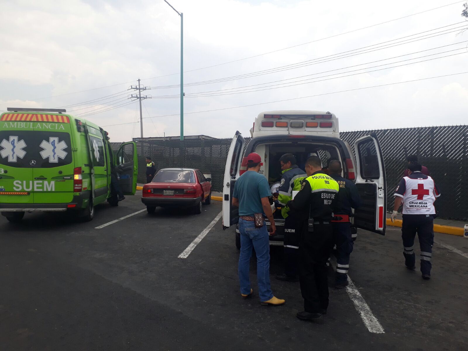 El hecho se registró en el puesto de ayuda de la carretera Atlacomulco-Toluca.