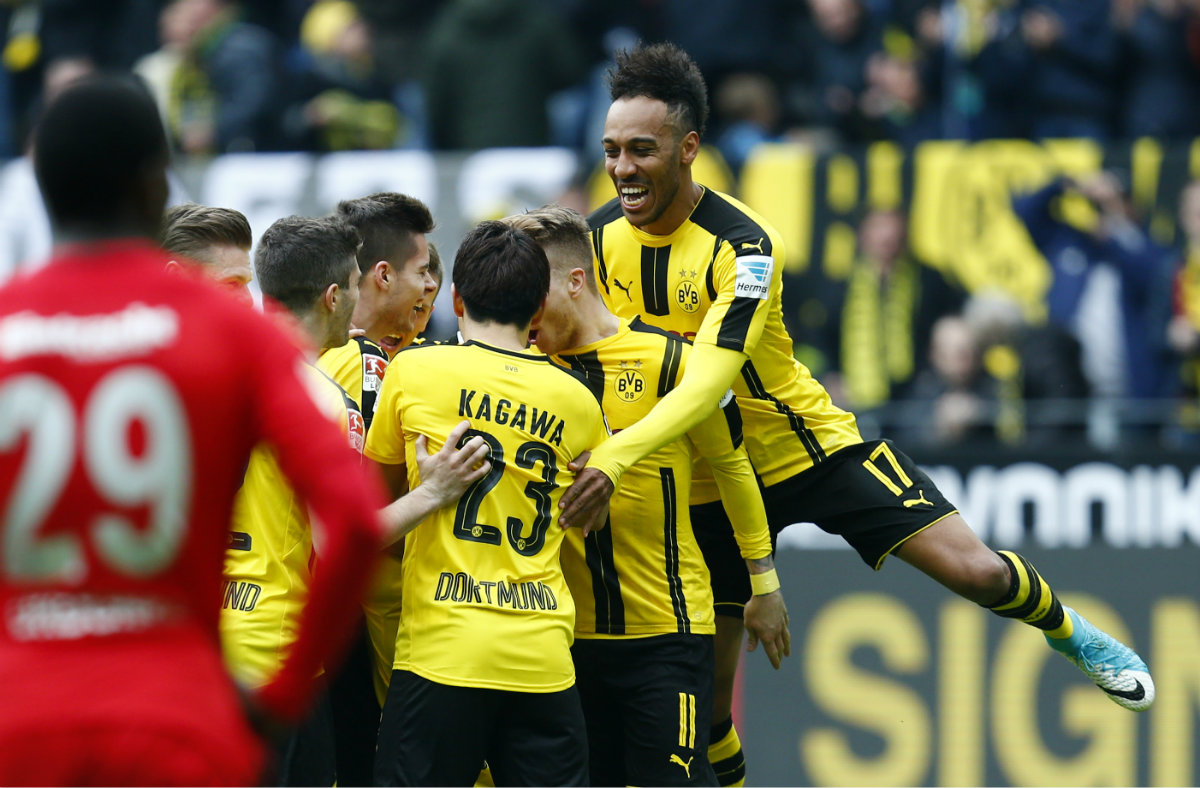Dortmund venció 3-1 a Eintracht 