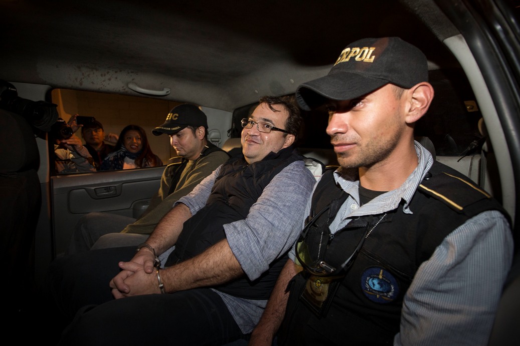 Javier Duarte fue llevado a Matamoros, una prisión de máxima seguridad de Guatemala, informó Nery Ramos, director de la Policía guatemalteca.