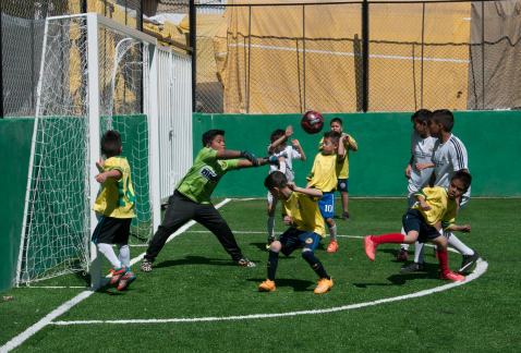 Canchas de futbol y de basquetbol se instalarán también el domingo, en el Zócalo, para el Gran Festival para Niñas y Niños de la CdMx.