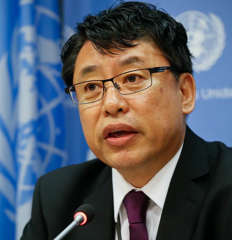 El embajador adjunto de Corea del Norte ante las Naciones Unidas, Kim In Ryong, hizo la advertencia.