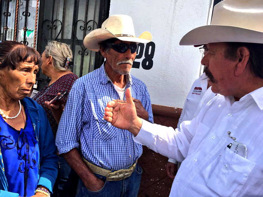 Guadiana señaló que su experiencia como empresario le ayudará a solventar los problemas económicos de Coahuila. 