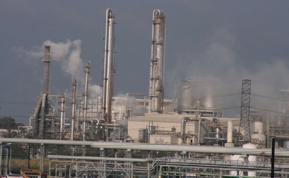 Industrias en el sur de Tamaulipas.