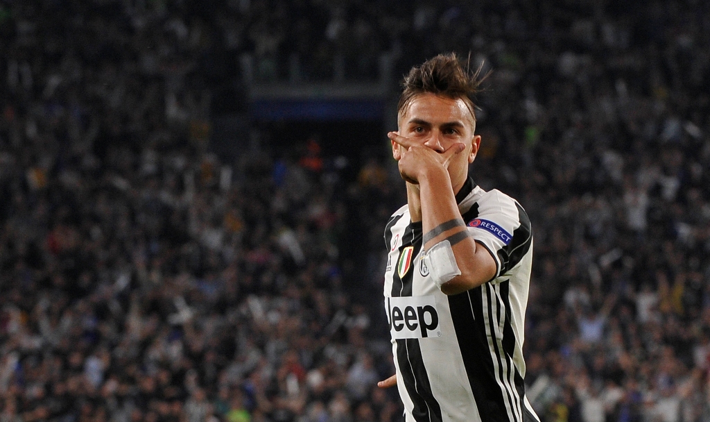 Paulo Dybala, delantero de la Juventus