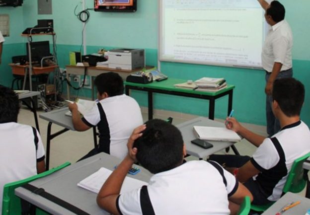 Alumnos en escuelas de Tamaulipas.