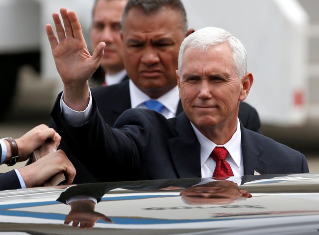 El vicepresidente estadunidense, Mike Pence.