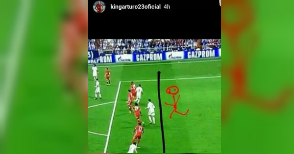 Así fue la irónica imagen publicada por Vidal