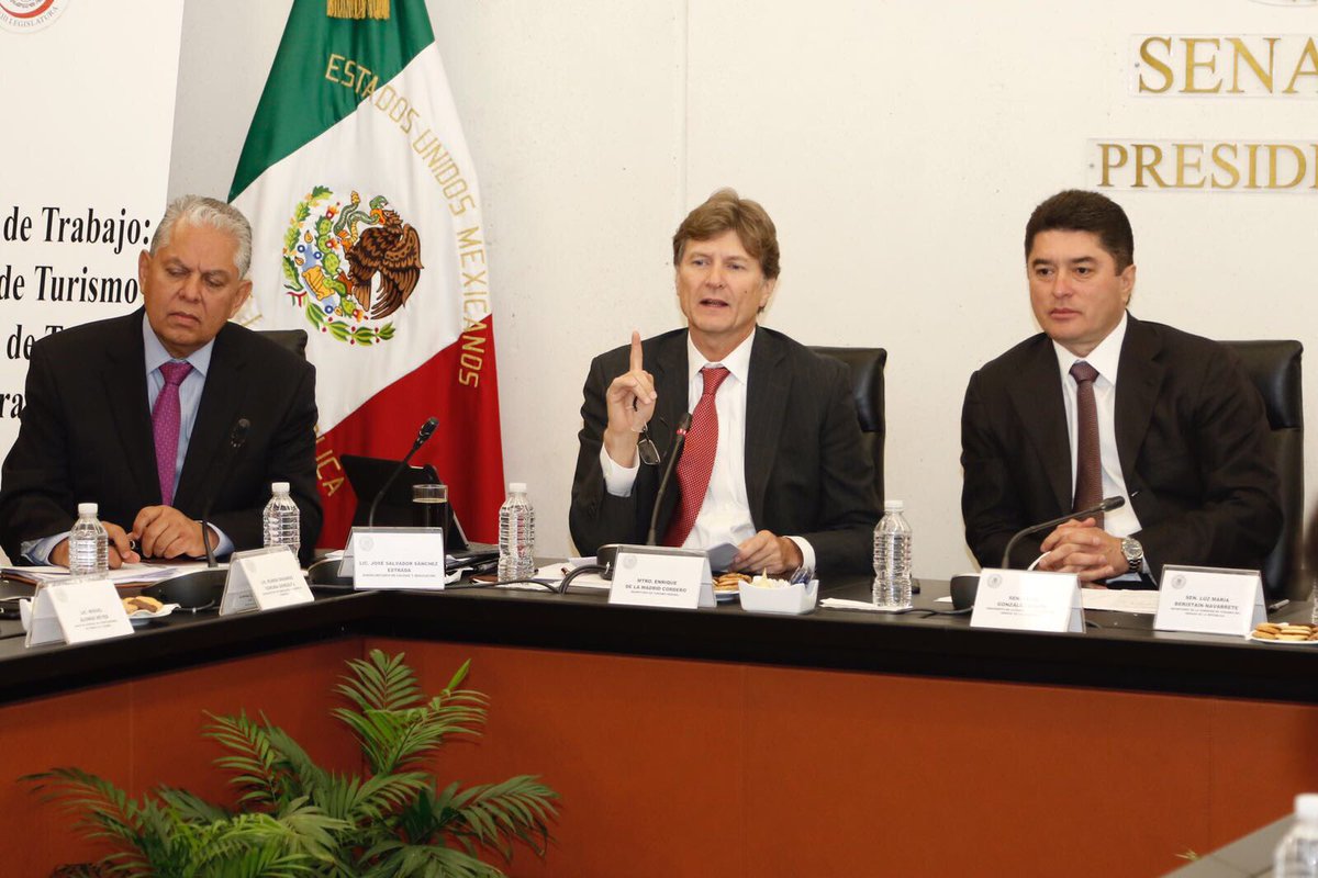 El secretario de Turismo, Enrique de la Madrid.