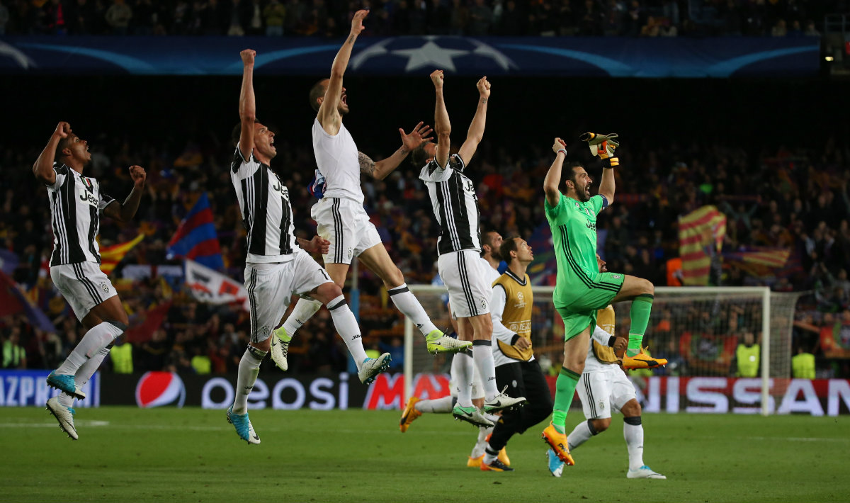 Juventus elimina al Barcelona y avanza a las Semifinales de la Champions League
