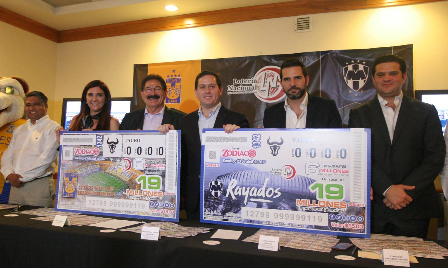 El sorteo se llevará a cabo el próximo 23 de abril en el Paseo Santa Lucía.