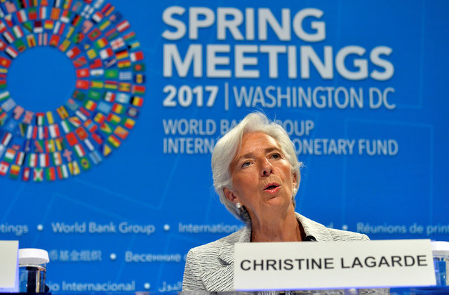 La directora gerente del Fondo Monetario Internacional, Christine Lagarde.