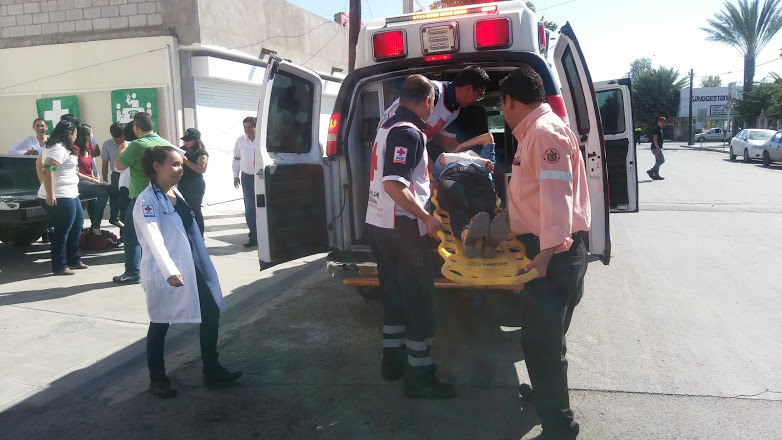 En Gómez Palacio, la Subdelegación del Seguro Social realizó un simulacro de incendio.