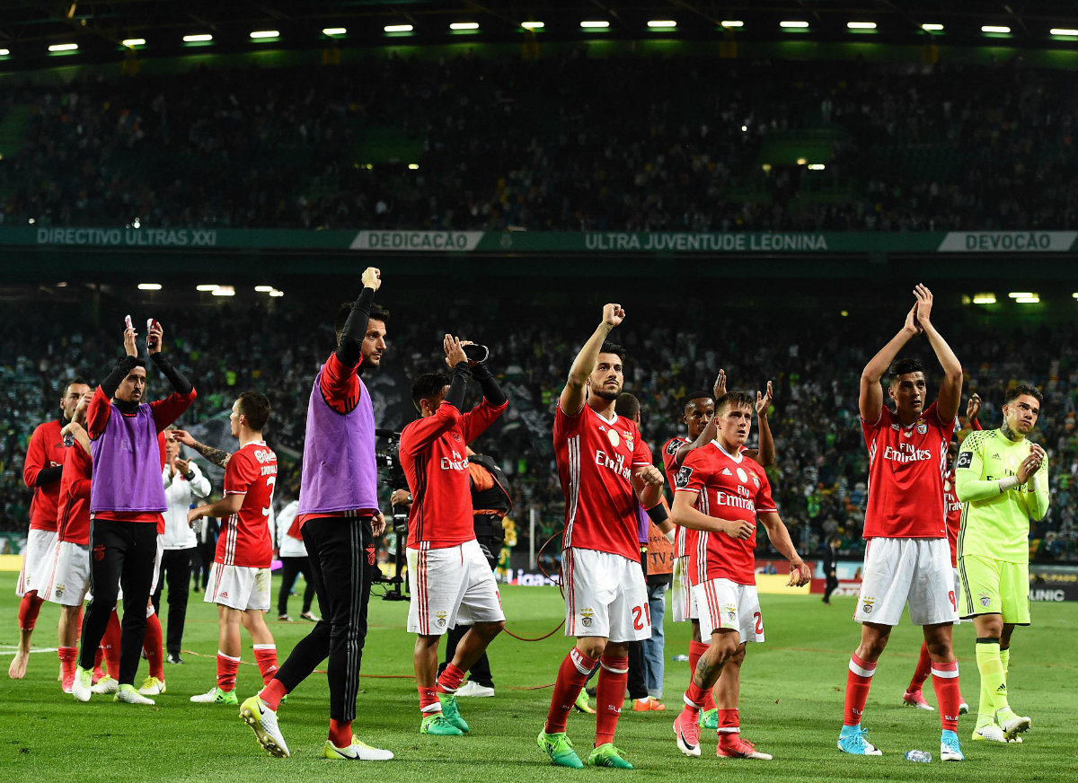 Benfica igualó con el Sporting de Lisboa