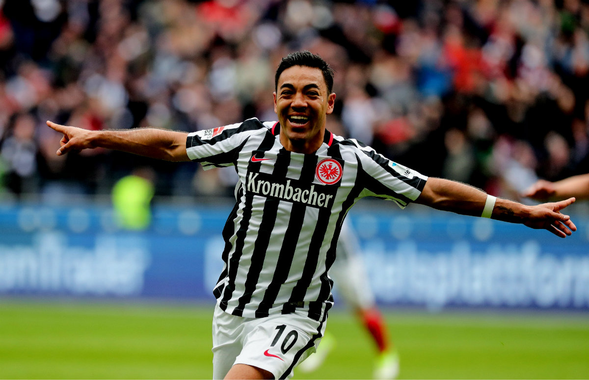 Marco Fabián apareció para el Eintracht