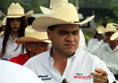 Miguel Riquelme, candidato del PRI a la gubernatura de Coahuila. 