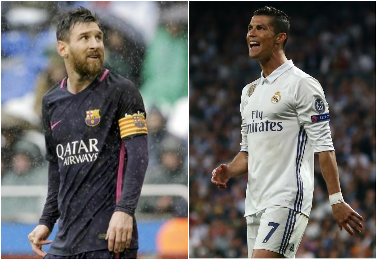 Leo Messi y Cristiano Ronaldo