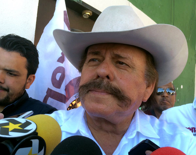 Armando Guadiana, candidato de Morena a la gubernatura de Coahuila. 
