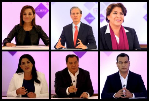 Debate candidatos Estado de México.