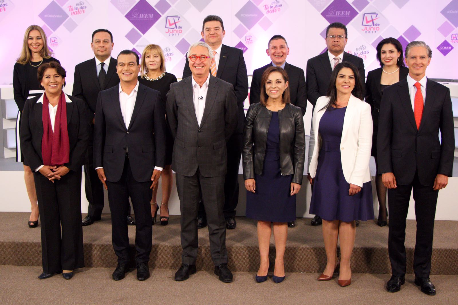 Debate entre los candidatos al Estado de México.