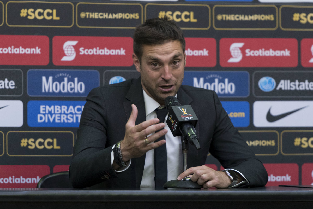 Diego Alonso, entrenador de los Tuzos del Pachuca
