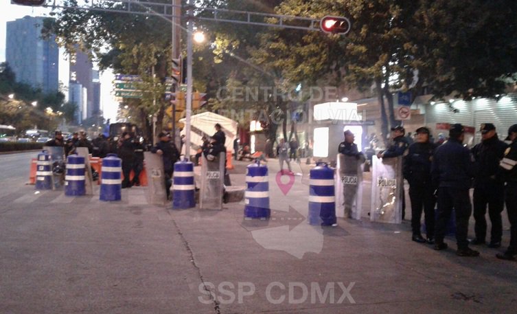 El cierre se encuentra de Milán a la glorieta de Colón.