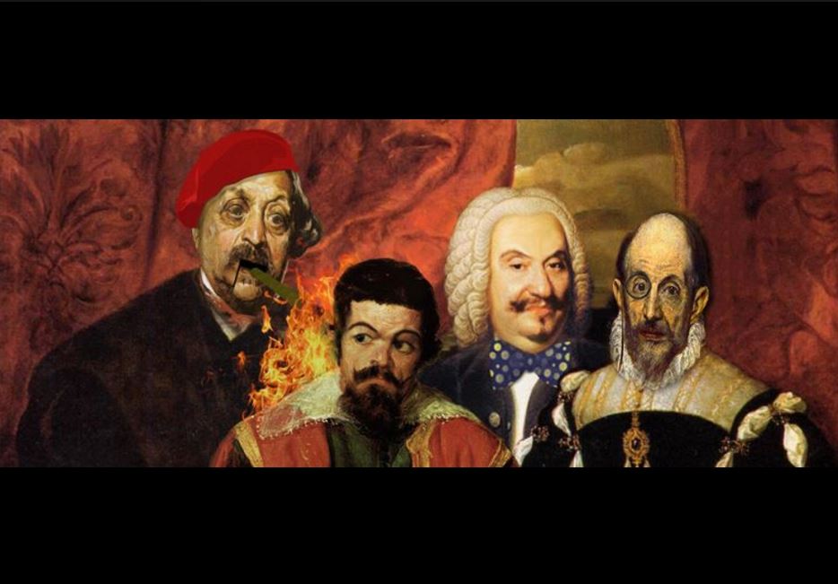 Los personajes de esta serie son Herrero Fuentes, Garrido Gil, Ortega y Vidal, cuatro lingüistas encargados de decidir las nuevas palabras que se agre