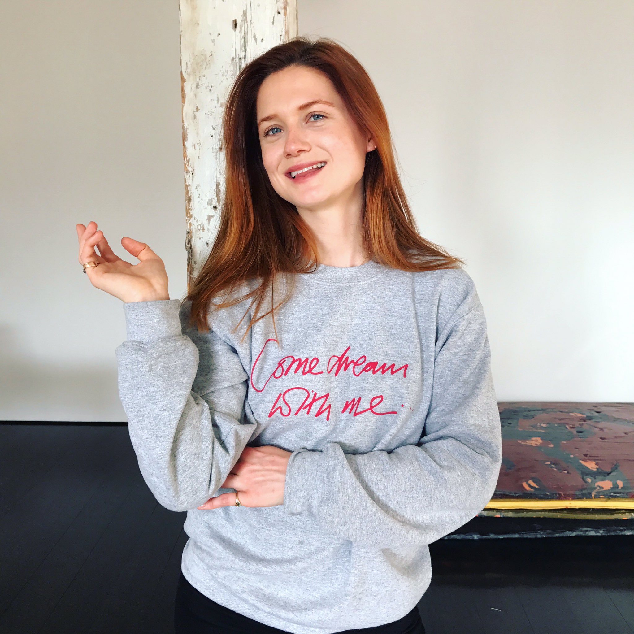 Bonnie Wright presentó su más reciente proyecto en el Tribeca Film Festival.