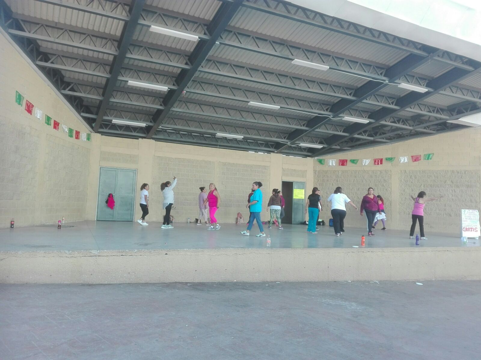 Ya hay algunos espacios habilitados para uso de los vecinos de la colonia.