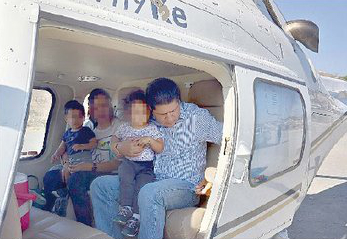 El alcalde de Teloloapan y su familia abandonaron el municipio a bordo de un helicóptero.