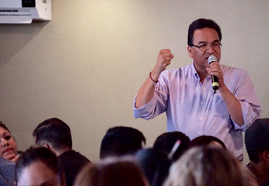 Javier Guerrero, candidato independiente a la gubernatura de Coahuila. 
