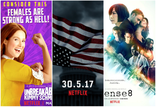 Los estrenos de Netflix en mayo de 2017.