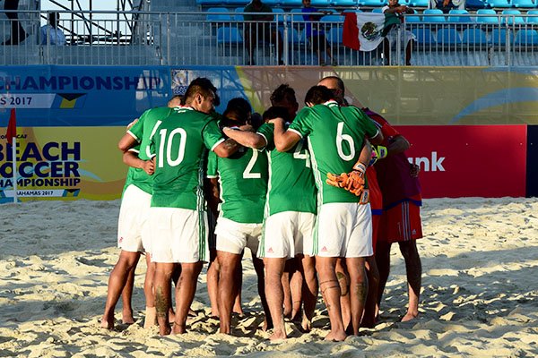 La Selección Mexicana de Playa hará su debut en el Mundial ante Irán
