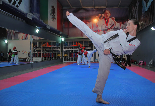 Bárbara Segura, profesora de Taekwondo en La Laguna.