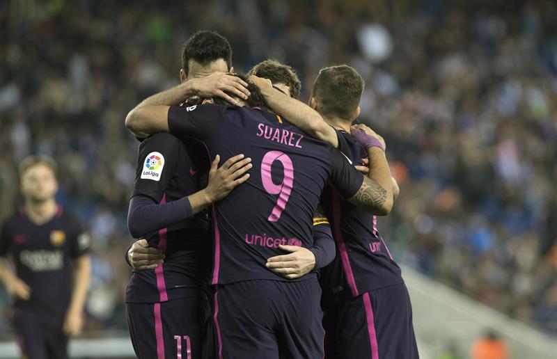 Barcelona se lleva el derbi ante el Espanyol