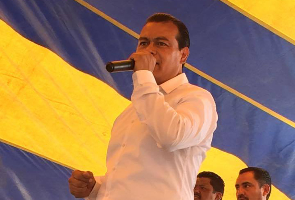 El candidato del PRD a la gubernatura, Juan Zepeda.