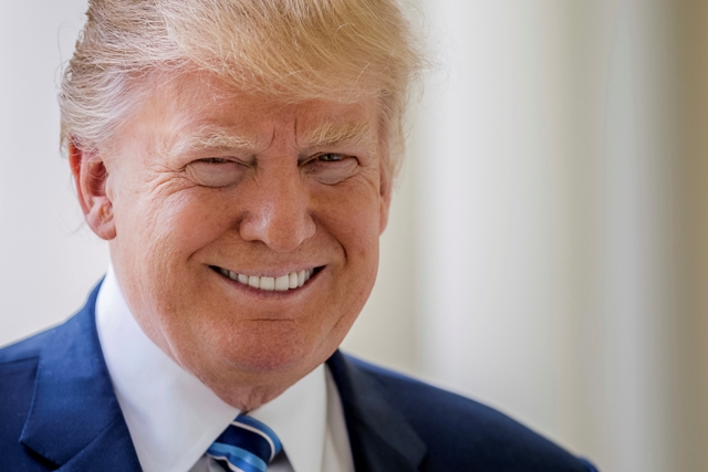 El presidente de EU, Donald Trump, cumple 100 días.