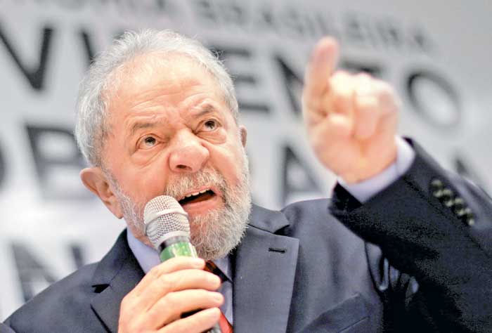 Lula da Silva, durante un reciente seminario económico en Brasilia.