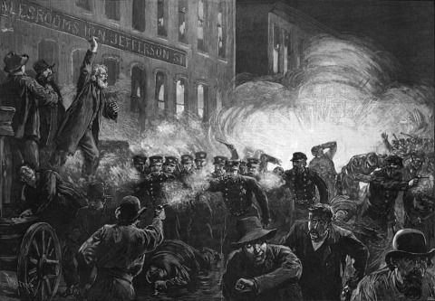La Revuelta de Haymarket fue un episodio sangriento en la lucha de los trabajadores por un trato justo