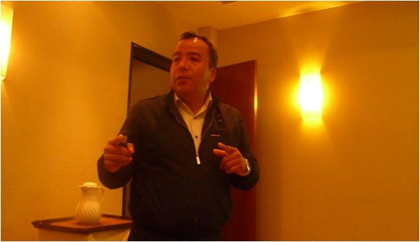 Ángel Arellano Espinoza afirma que los retos de hoy son mejorar las condiciones de salud y de seguridad. 
