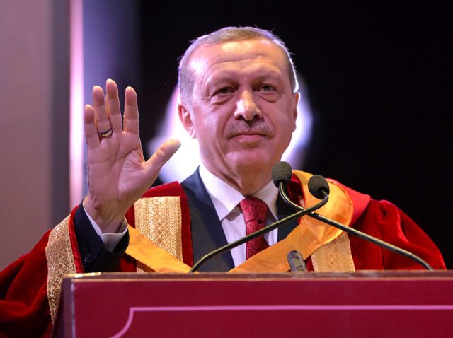 El presidente turco, Recep Tayyip Erdogan.